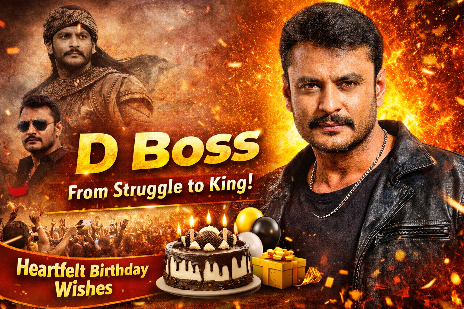 ಡಿ ಬಾಸ್ ದರ್ಶನ್ ಹುಟ್ಟುಹಬ್ಬ