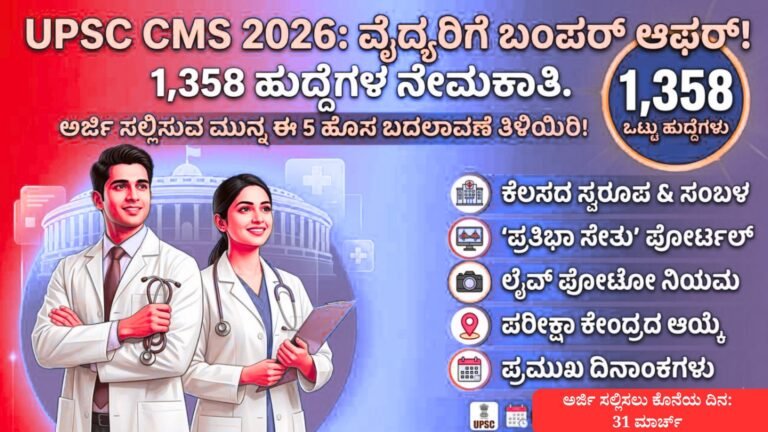 UPSC CMS 2026